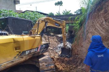 SAAE avança na reconstrução de interceptores do Laranjal e Ponte do Walter
