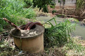 Saae disponibiliza três bombas para Secretaria de Obras drenar água do córrego da Conceição