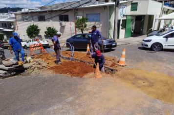 SAAE realiza obra para aprimorar abastecimento no bairro de Ramos