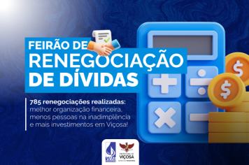 Feirão de Renegociação do SAAE retira 785 pessoas da inadimplência