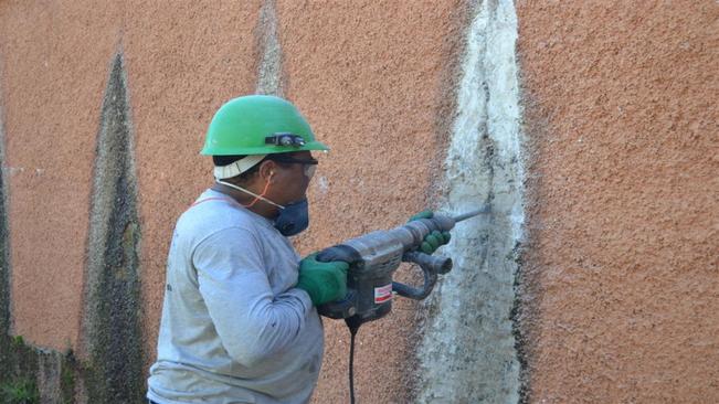 SAAE anuncia economia mais de 6 mil reais mensais com tratamento de fissuras no reservatório do Cachimbo