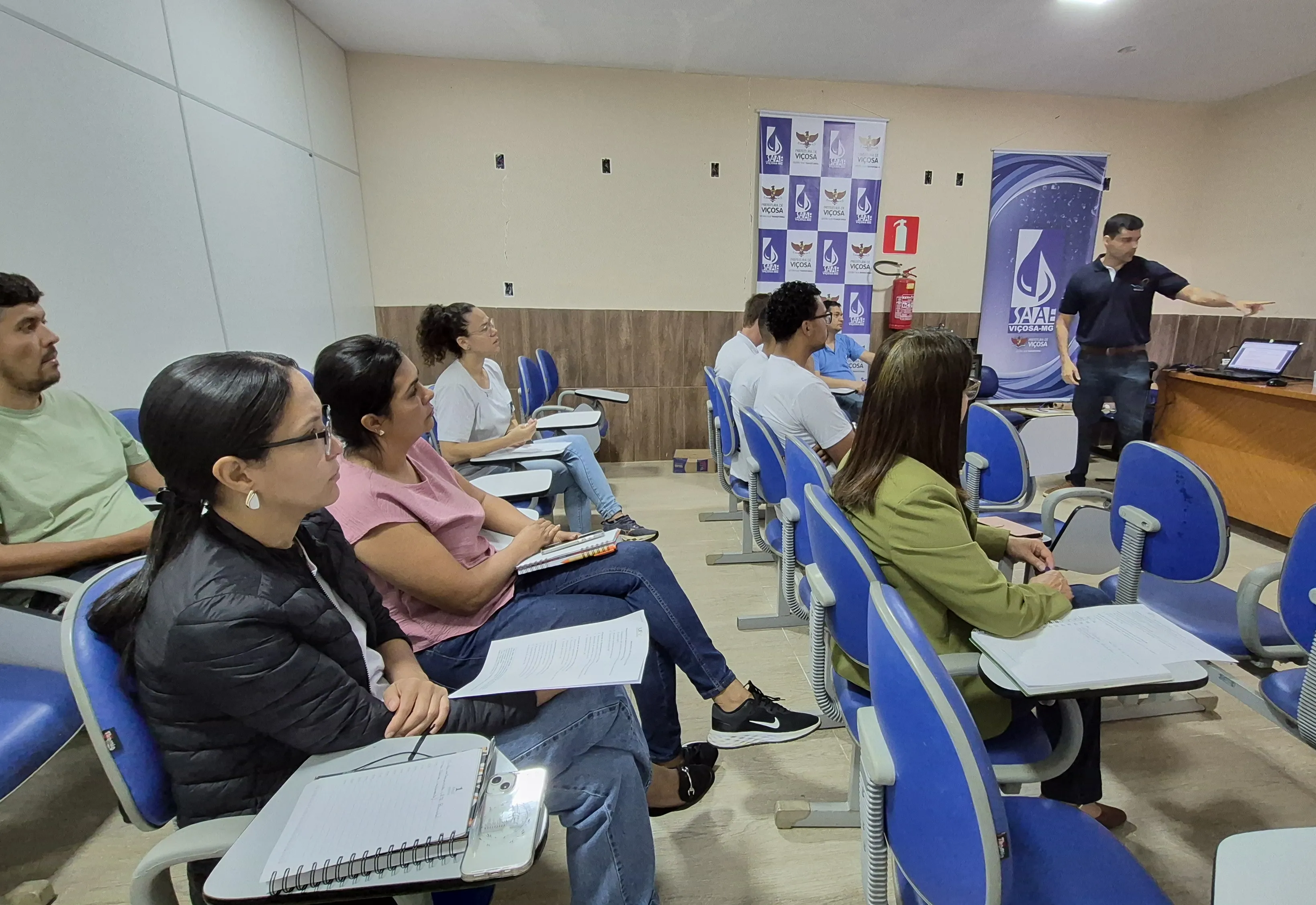 SAAE estuda parceria com a UFV para aprimorar operação da ETE Barrinha