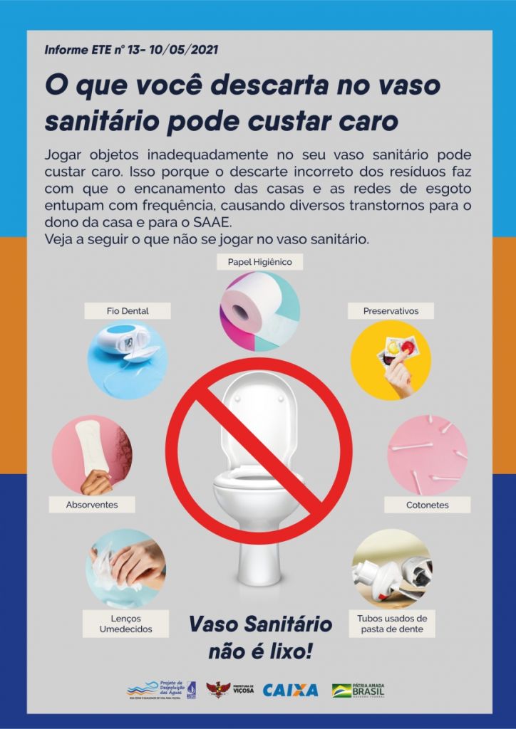 O que você descarta no vaso sanitário pode custar caro